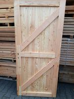 Douglas deur 89 cm breed en 1.96 m hoog, Ophalen, Nieuw, Draaipoort, 150 tot 200 cm