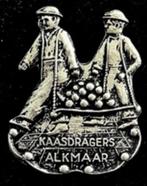 Kaasdragers Alkmaar speld- zilverkleur, Ophalen of Verzenden, Nieuw, Stad of Land, Speldje of Pin