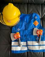 brandweer verkleedset van brandweerman sam, Kinderen en Baby's, Carnavalskleding en Verkleedspullen, Jongen, 110 t/m 116, Gebruikt