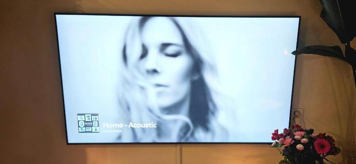 Samsung TV 65 inch - QLED 4K, Audio, Tv en Foto, Televisies, Zo goed als nieuw, QLED, 100 cm of meer, 4k (UHD), Samsung, 100 Hz