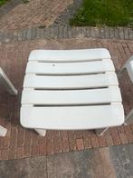 3 Plastic Tuin voetenbankjes / krukjes, Tuin en Terras, Ophalen, Gebruikt, Plastic