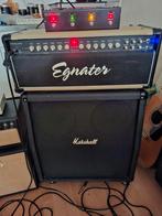 Egnater Renegade head, Marshall 4x10 cabinet, Ophalen, Gebruikt, Gitaar, 50 tot 100 watt