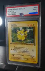PSA9, 1st Edition Pikachu, Jungle Set 1999, Ophalen of Verzenden, Zo goed als nieuw, Losse kaart