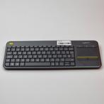 Logitech K400+ Toetsenbord | Nette staat, Computers en Software, Toetsenborden, Logitech, Zo goed als nieuw, Support@logitech.com