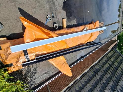 Waterslagprofiel 3 meter lang 2 mm dik antraciet, Doe-het-zelf en Verbouw, IJzerwaren en Bevestigingsmiddelen, Nieuw, Overige typen
