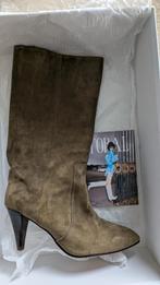 Toral dames laarzen Olive groen - z.g.a.n., Ophalen of Verzenden, Zo goed als nieuw, Groen, Hoge laarzen