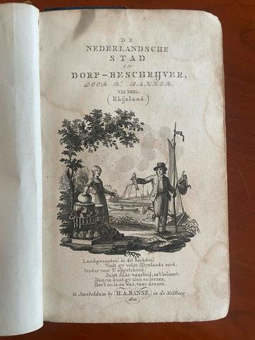 Stad- en Dorpbeschrijver, deel 7, Rijnland, 1801 beschikbaar voor biedingen