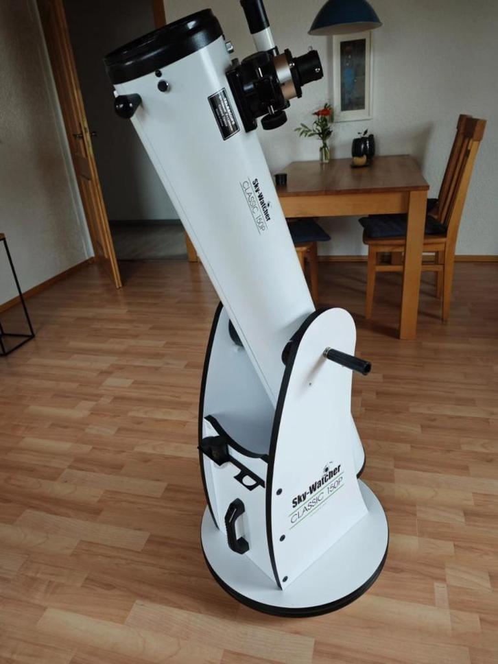 Skywatcher Dobson Telescoop N 150/1200 Skyliner Classic DOB, Audio, Tv en Foto, Optische apparatuur | Telescopen, Zo goed als nieuw