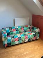 Kleurrijke Klippan bank in goede staat, Ophalen, Gebruikt, 150 tot 200 cm, Tweepersoons
