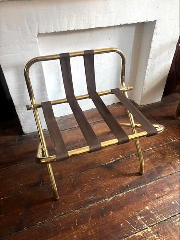 Vintage bagagerek messing. NOS.  beschikbaar voor biedingen
