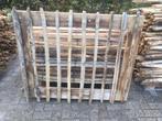 moestuin kastanje palen poort 10 bij 10 m¹, Ophalen, Met poort, Nieuw, Tuinhek