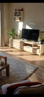 televisiemeubel acacia-hout 180cm. Aangeschaft bij Pronto., Huis en Inrichting, Kasten | Televisiemeubels, Ophalen, 25 tot 50 cm