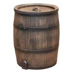OPHAAL ACTIE!!! Regenton houtlook/wijnvat 120 liter Bruin, Tuin en Terras, Regentonnen, Kunststof, Met kraantje, Ophalen of Verzenden