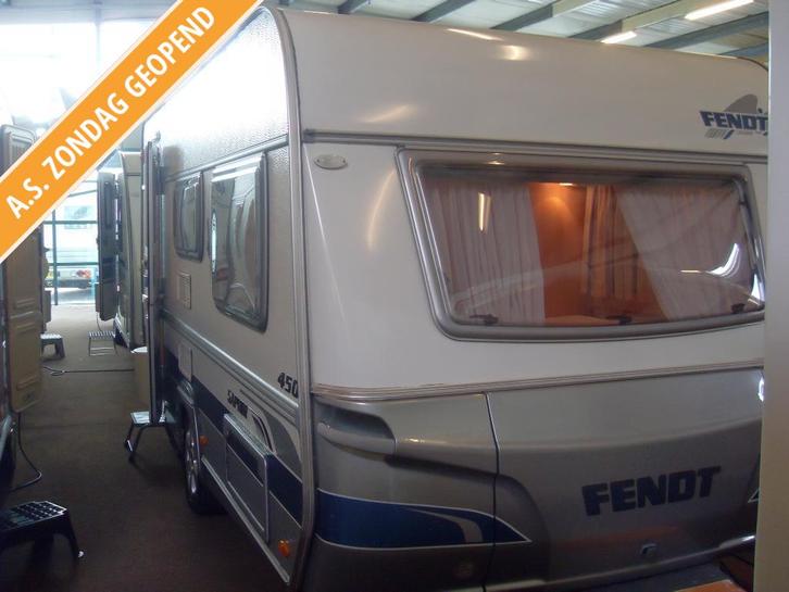 Fendt Saphir 450, Caravans en Kamperen, Caravans, Bedrijf, tot en met 4, 1000 - 1250 kg, Treinzit, Fendt, Overige typen, 4 tot 5 meter