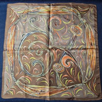 Vintage Zijden Halsdoek - Jaren 90 - free shipping  beschikbaar voor biedingen