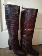 Dames laars, Ophalen, Hoge laarzen, Bruin, Zo goed als nieuw