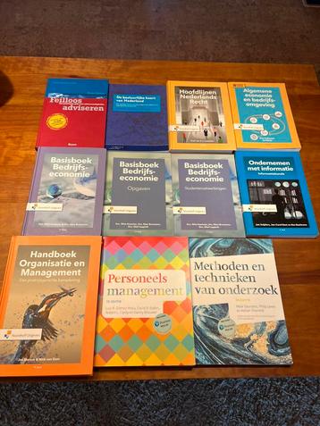 Boeken HBO bedrijfskunde/economie beschikbaar voor biedingen