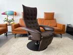 Jori Square Mono-Move Relax (Showroomstaat), Huis en Inrichting, Fauteuils, Minder dan 50 cm, Leer, Ophalen of Verzenden, Zo goed als nieuw