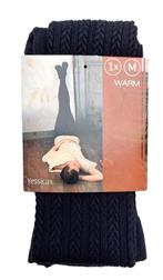 Te koop zwart kabel winter panty., Zwart, Nieuw, Maat 40/42 (M), Ophalen of Verzenden
