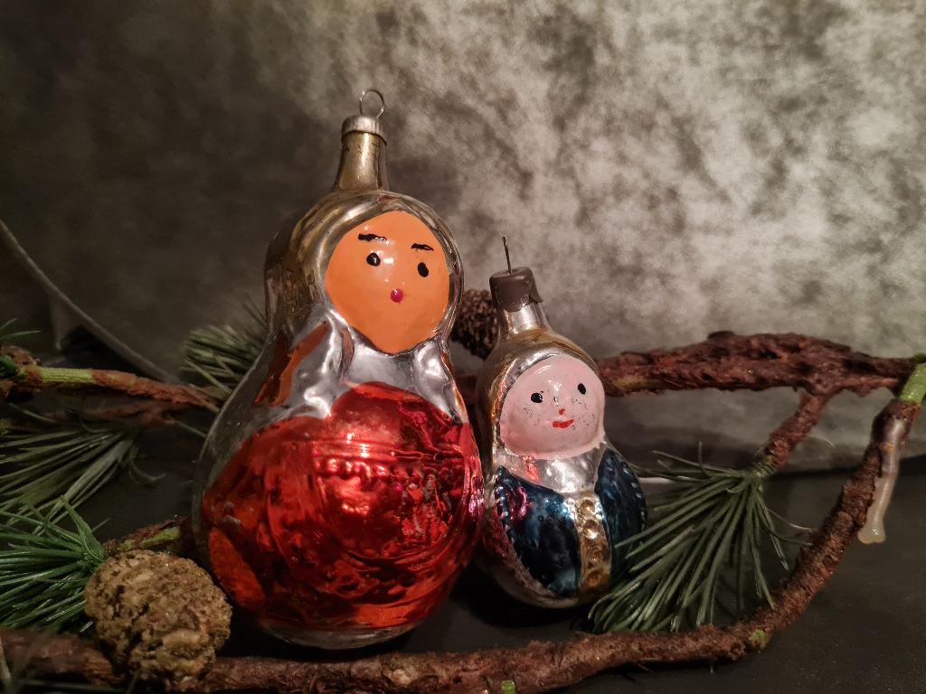 Antiek kerst ornament, Ophalen of Verzenden, Gebruikt