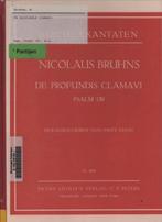 N. Bruhns De Profundis Clamavi Psalm 130 voor Orgel, Gebruikt, Orgel, Ophalen of Verzenden, Religie en Gospel