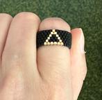 Unieke handgemaakte miyuki kralen ring, Verzenden, Nieuw, Overige materialen