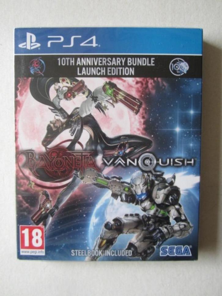 Bayonetta / Vanquish steelbook Playstation 4 PS4, Spelcomputers en Games, Games | Sony PlayStation 4, Nieuw, Avontuur en Actie