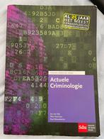 Studieboek Actuele Criminologie, Ophalen of Verzenden, Beta, Zo goed als nieuw, WO