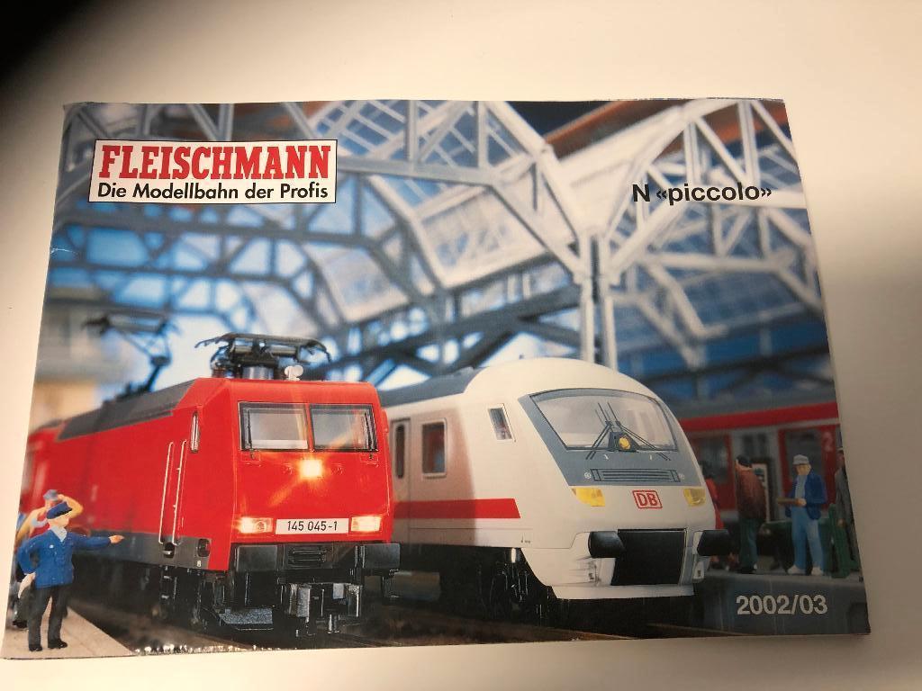 Fleischmann N catalogus 2002/03, Gelijkstroom, Fleischmann, Zo goed als nieuw, Boek, Tijdschrift of Catalogus