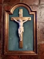 Antiek Corpus christi in kader goud kleur, Antiek en Kunst, Ophalen of Verzenden