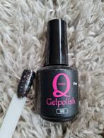 Quida gellak * glitter * zwart * nr 98, Sieraden, Tassen en Uiterlijk, Uiterlijk | Cosmetica en Make-up, Nieuw, Toebehoren, Ophalen of Verzenden