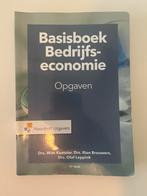 Basisboek Bedrijfseconomie Opgavenboek 11e druk, Boeken, Studieboeken en Cursussen, Verzenden