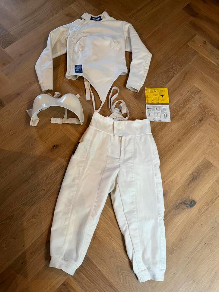 Schermkleding Uhlmann - LH 44/88, Sport en Fitness, Vechtsporten en Zelfverdediging, Zo goed als nieuw, Schermen, Vechtsportpak