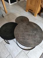 Industriële salontafels van metaal. Direct afhalen mogelijk, Ophalen, 50 tot 100 cm, Rond, 50 tot 100 cm