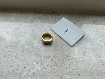 Fossil heren ring stanless steel maat 8 Nieuw beschikbaar voor biedingen