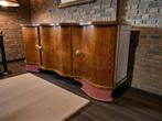 Vintage curved art-deco dressoir / kast / buffetkast, Ophalen
