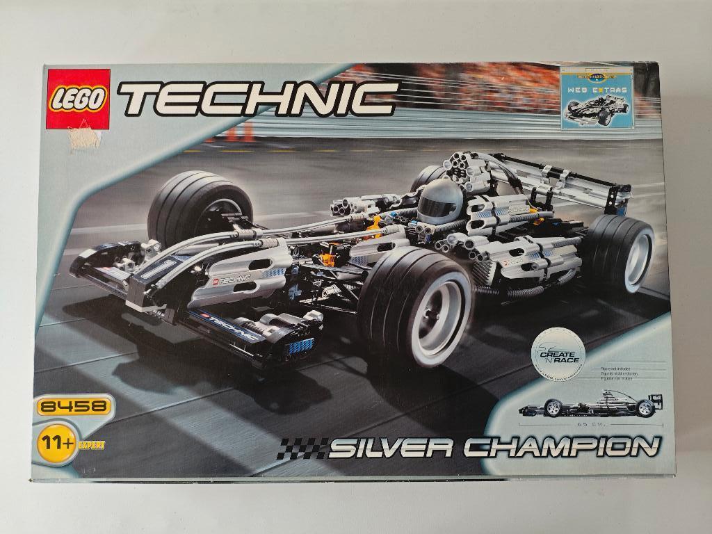 Lego Technic 8458 - Silver Champion, Kinderen en Baby's, Speelgoed | Duplo en Lego, Ophalen of Verzenden, Zo goed als nieuw, Complete set