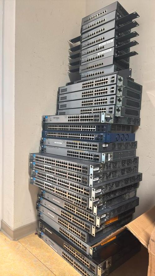 HP en Aruba Procurve switches, Computers en Software, Netwerk switches, Gebruikt, Ophalen