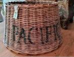 Riviera maison grote rattan PACIFIC lampenkap, Ophalen, Zo goed als nieuw, Rond