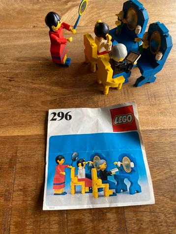 Vintage Lego Set 296 Compleet met Instructies beschikbaar voor biedingen