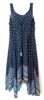 Tom Tailor jurk maat 36, Blauw, Ophalen of Verzenden, Zo goed als nieuw, Knielengte