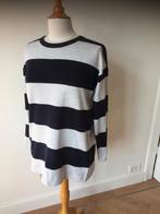 Purdey: Blauw gestreept truitje/shirt.    Maat M, Kleding | Dames, Truien en Vesten, Maat 38/40 (M), Blauw, Ophalen of Verzenden