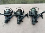 3 x shimano aero gt 6010 baitrunner molens, Watersport en Boten, Ophalen of Verzenden, Gebruikt, Molen