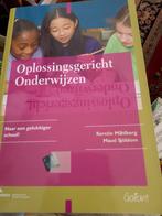 Boek oplossingsgericht onderwijzen  gelukkiger school, Ophalen of Verzenden, Zo goed als nieuw, Sociale wetenschap