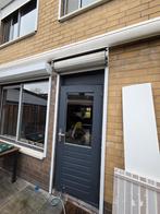 Elektrisch rolluik voor deur, Doe-het-zelf en Verbouw, Rolluiken, Ophalen, Gebruikt, 100 tot 150 cm, 200 cm of meer
