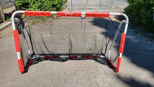 Metalen voetbaldoelen, Kinderen en Baby's, Speelgoed | Buiten | Speeltoestellen, Gebruikt, Ophalen