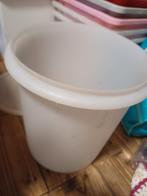 Gebruikte Tupperware was emmer, Ophalen of Verzenden, Gebruikt, Wit, Overige typen