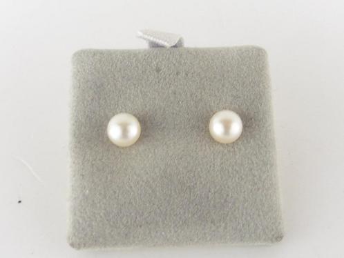 Gouden oorknopjes met parel                               G9, Sieraden, Tassen en Uiterlijk, Oorbellen, Gebruikt, Knopjes of Stekers