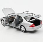 Mercedes Benz S600 1998 Zilver SCHAAL 1/18 Norev ref: 183810, Verzenden, Nieuw, Auto, Norev