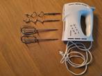 Philips Handmixer met Klopgardes & Deeghaken, Minder dan 1 liter, Ophalen of Verzenden, Gebruikt, 3 snelheden of meer